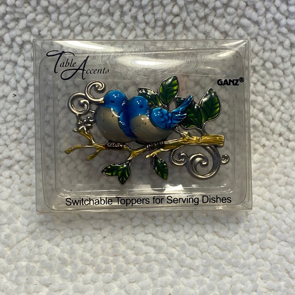 Ganz Serving Dish and Table Accents Switchable Toppers for Serving Dish Lot of 7 - Picture 7 of 9